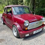Red 1991 Rover Mini manual cabriolet For Sale