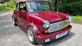 Red 1991 Rover Mini manual cabriolet For Sale