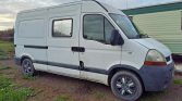 White 2004 Renault master manual camper van For Sale