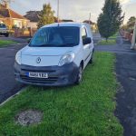 White 2011 Renault Kangoo manual minivan For Sale