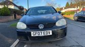 Black 2007 Volkswagen Golf 1.6 manual hatchback For Sale