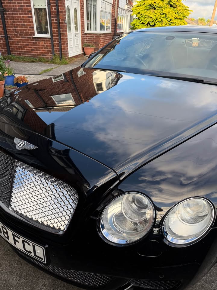 Black 2008 Bentley Continental GT automatic coupe For Sale
