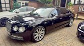 Black 2015 Bentley Flying Spur automatic sedan For Sale