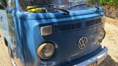Blue 1975 Volkswagen T2 manual van For Sale