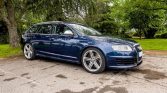 Blue 2008 Audi RS6 automatic wagon For Sale