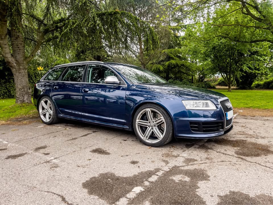 Blue 2008 Audi RS6 automatic wagon For Sale