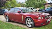 Red 2009 Jaguar XJ automatic 2.7 sedan For Sale