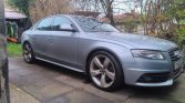 Silver 2008 Audi A4 2.0 TFSI manual sedan For Sale