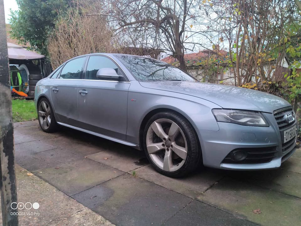 Silver 2008 Audi A4 2.0 TFSI manual sedan For Sale