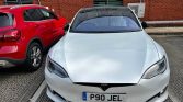 White 2017 Tesla Model S automatic sedan For Sale