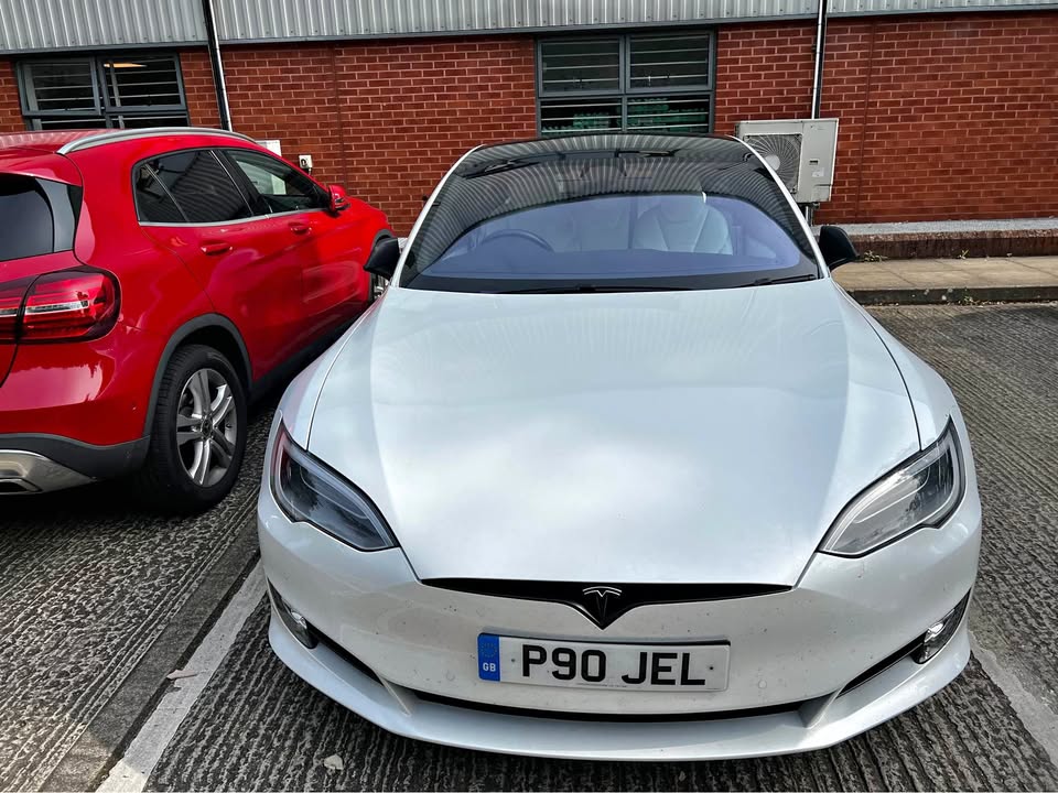 White 2017 Tesla Model S automatic sedan For Sale