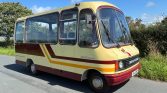 Yellow 1983 Bedford Mini Supreme manual bus For Sale