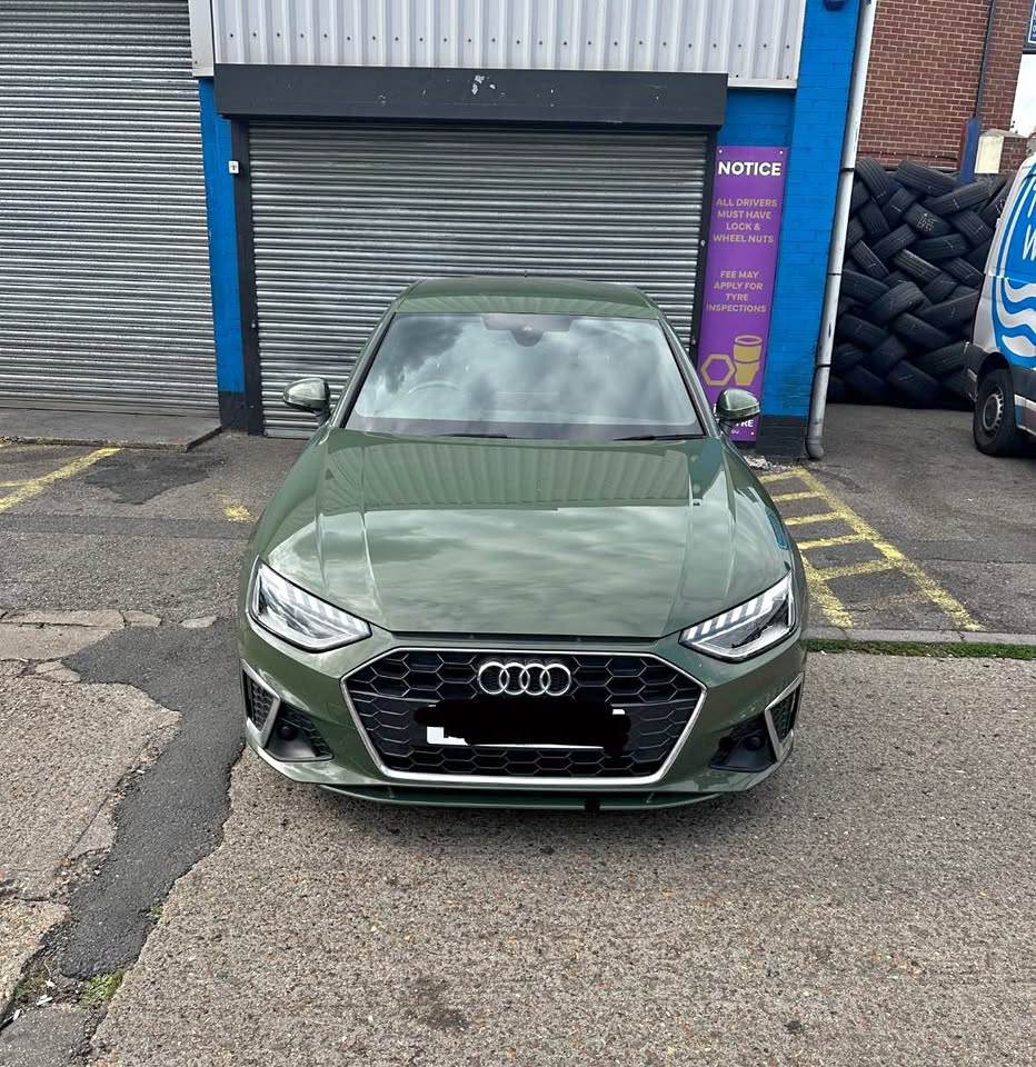 Green 2023 Audi A4 40 TFSI S Line automatic sedan For Sale