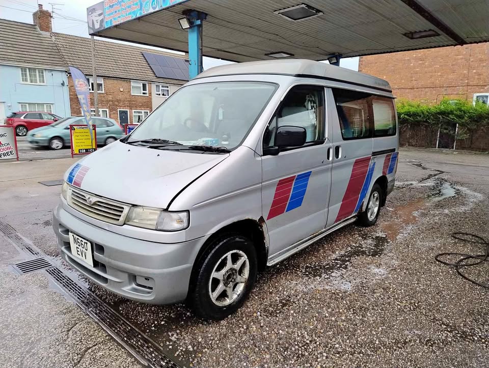 Grey 2008 Mazda Bongo automatic diesel van For Sale
